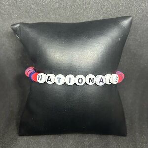 Washington Nationals Heishi Bracelet